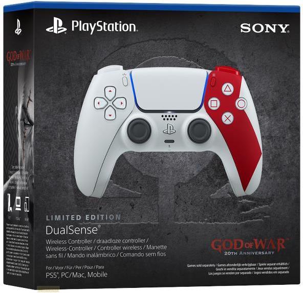 Actual product image Sony DualSense Wireless Controller - God of War 20th Anniversary Limited Edition (PS5)