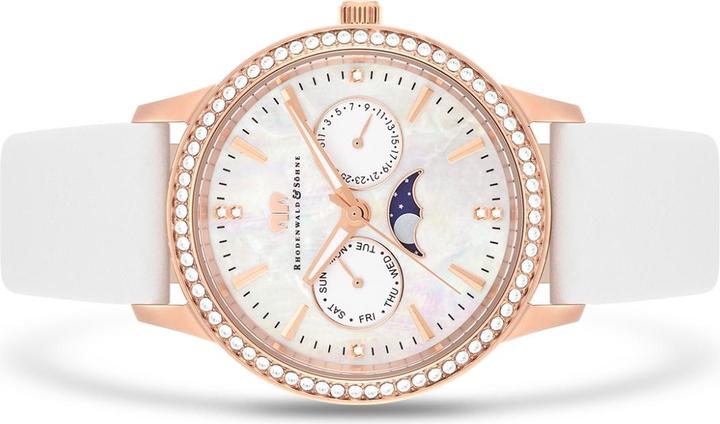 Produktbild Multifunktionen Amidala Echtleder Roségold - 34076 (Analoguhr, 38 mm)