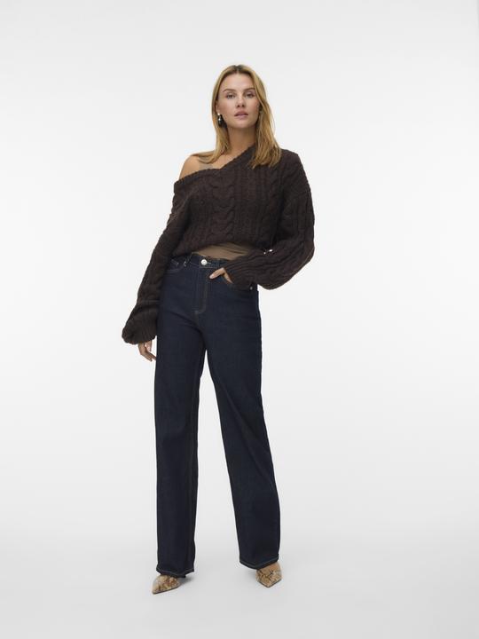Actual product image Vero Moda VMTESSA Hohe Taille Weit geschnitten Jeans Weit geschnitten (W26/L34)