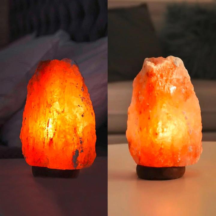 Actual product image Mikamax Himalayan salt lamp