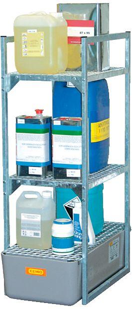 Actual product image Cemo Barrel and small binder rack