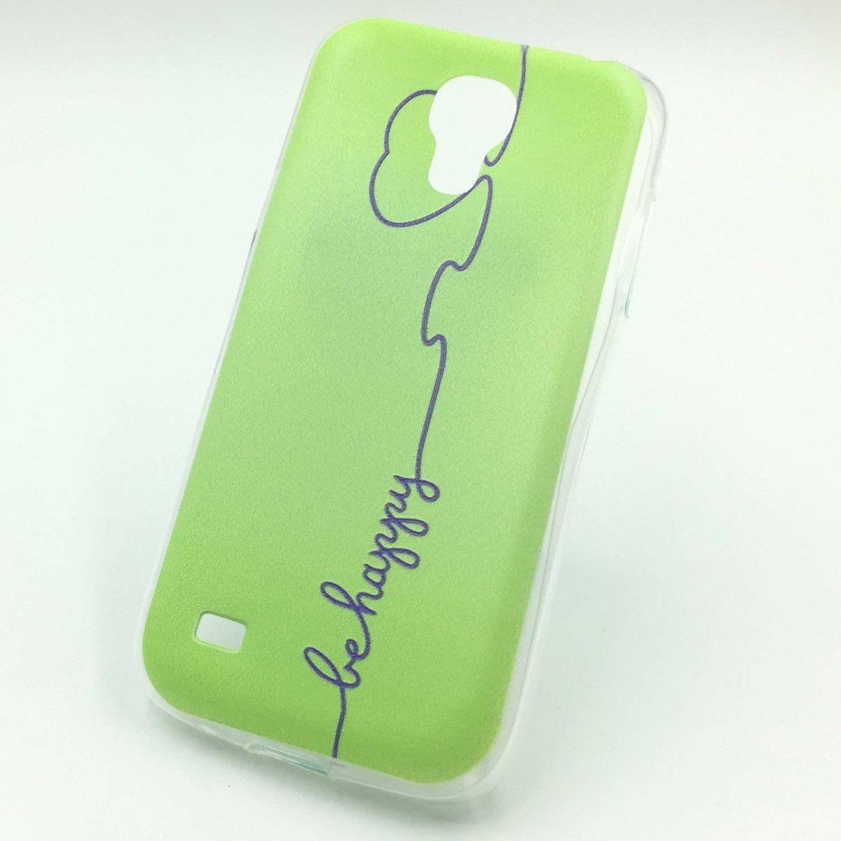 König Design Schutz Handy Hülle für Samsung Galaxy S4 Mini Case Cover Bumper Etui Schale Grün (Samsung Galaxy S4 mini), ...