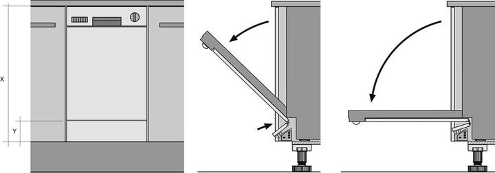 Immagine prodotto Werkstarck Accessori HENKE per lavastoviglie ad alta integrazione (2 pz.)