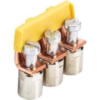 Wieland Verbindungssteg isoliert, Elektronikzubehör + Gehäuse, Gelb