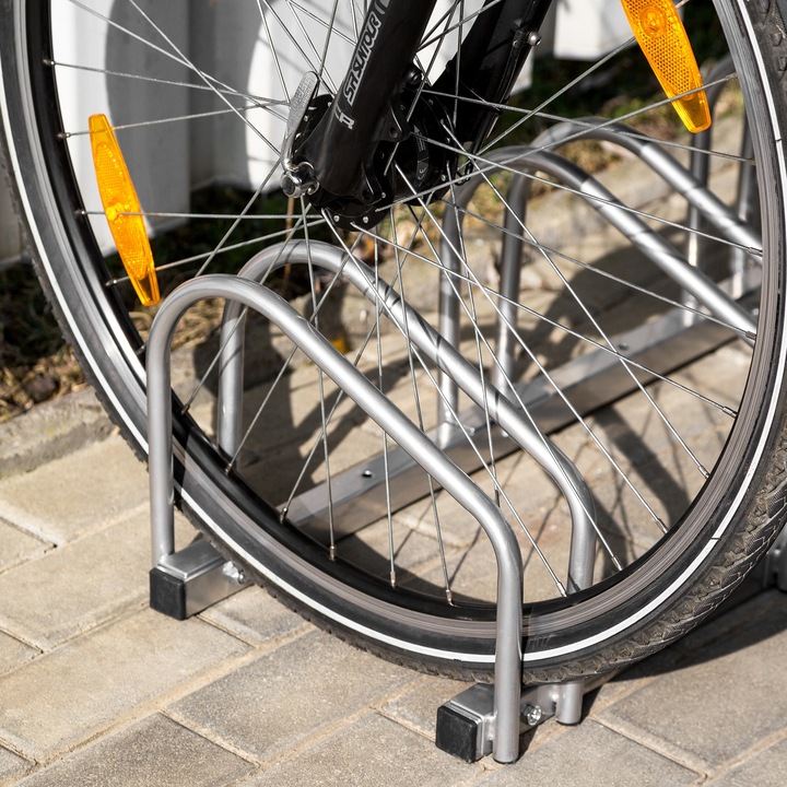 Actual product image tectake Bicycle stand