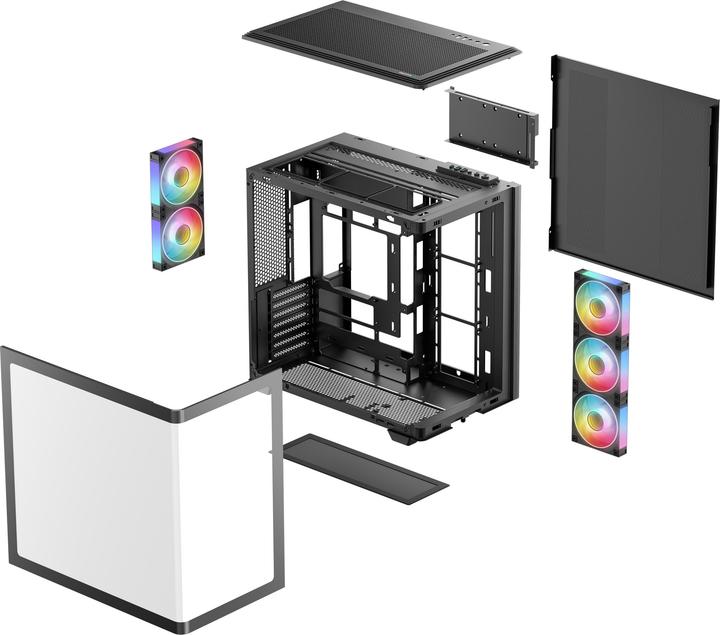 Actual product image Deepcool "Mini CG590U 5F" (ATX, ITX, mATX)