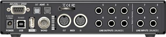 Produktbild RME Audio RME Fireface UCX II Interface mit 2x XLR-Kabel (USB)