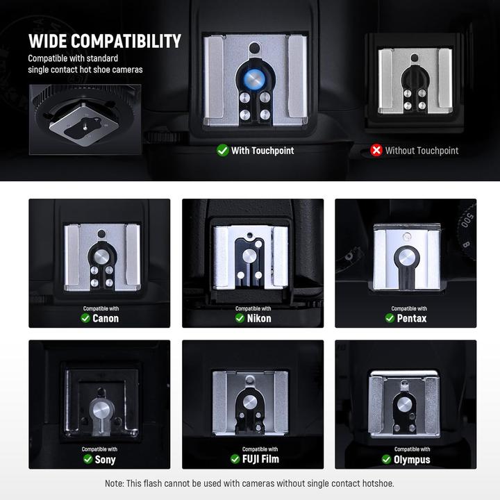 Image du produit Neewer Retro Camera Flash Z160 SE (Flash à monter, Universel)