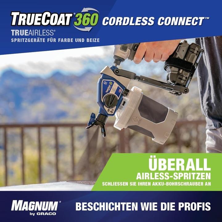 Actual product image Graco TrueCoat 360 Cordless Handheld Airless Paint Sprayer