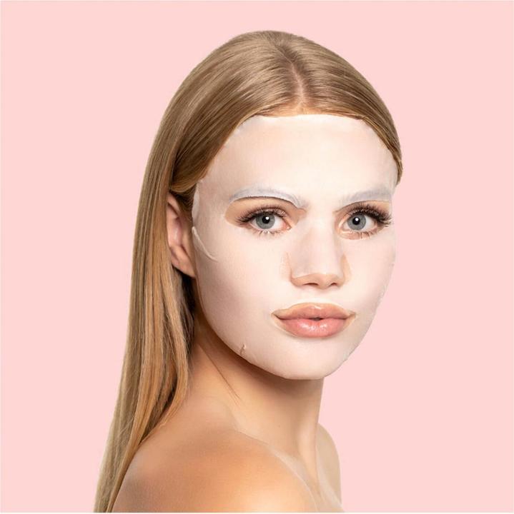 Actual product image Starskin - ORGLAMIC Pink Cactus Hydrating & Glow Face Mask (1 ml)