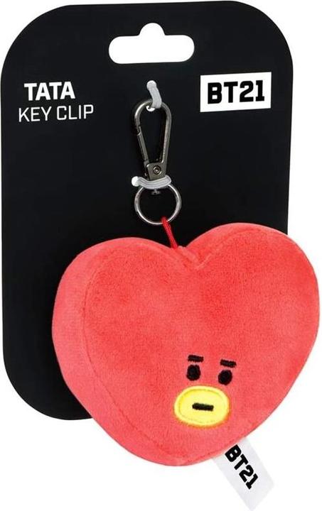 Actual product image Line Friends BT21 keychain - plush TATA keychain