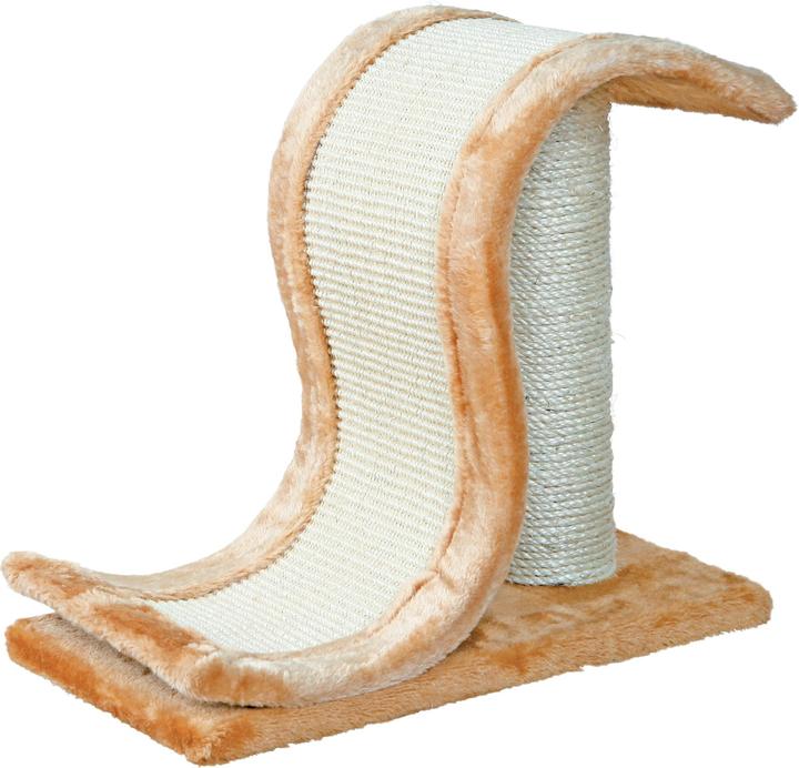 Produktbild Trixie Kratzwelle Inca auf Stamm (39 cm, Gelb, Schwarz)