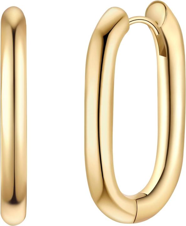 Produktbild Yokoamii Creolen gelbgold - 38644 (Metall-Legierung)