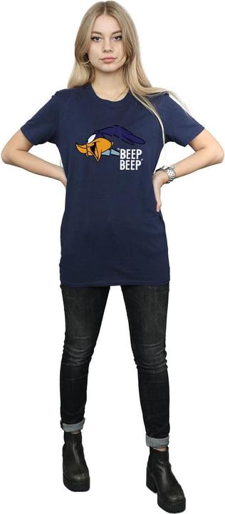 Immagine prodotto Looney Tunes Maglietta da donna/ragazzo in cotone Beep Beep Road Runner (XL)