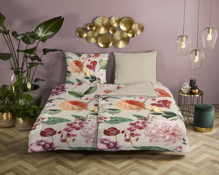 Image du produit Descanso Fiori (Set de linge de lit, 155 x 220 cm, 80 x 80 cm)