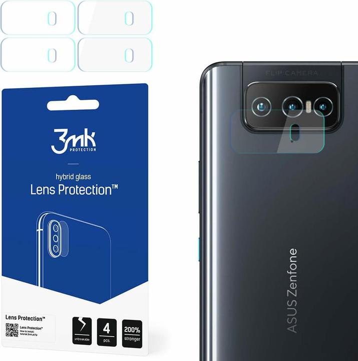 Image du produit 3MK Lens Protect Asus Zenfone 8 Flip 5G Ochrona na obiektyw aparatu 4szt (1 pcs, Asus Zenfone Flip 8)