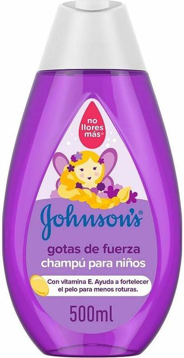 Actual product image Johnson & Johnson BABY champú gotas de fuerza 500 ml (Liquid shampoo, 500 ml)