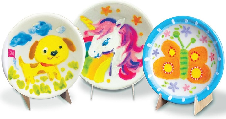 Produktbild 4M Creativity and Fantasy - Mini Plates Kit for Painting