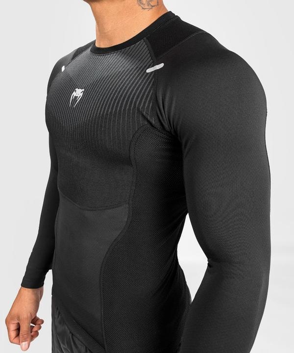 Produktbild Venum Biomecha Rashguard Long Sleeves - Black/Grey - S (S)