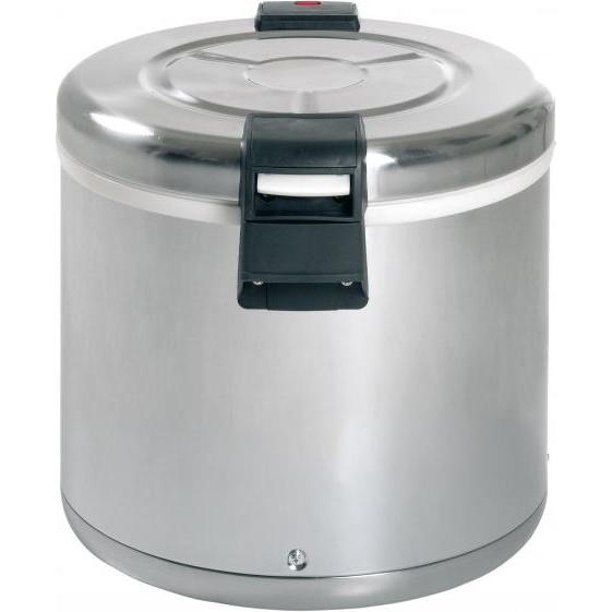 Neumärker Reiswärmer, Dampfgarer + Reiskocher, Silber