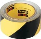 Produktbild 3M 766I MarkierungsbandSchwarzes und gelbes Vinylband0,12mmx50mmx33m (50 mm)