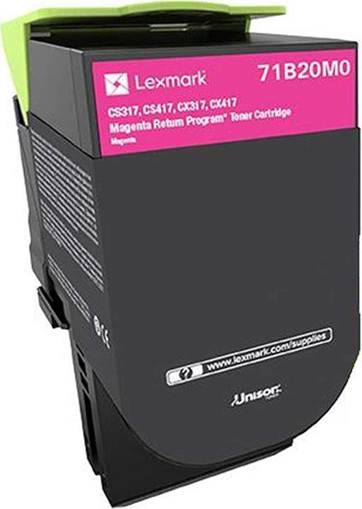 Actual product image Lexmark 71b20m0 (M)