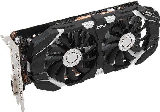 Actual product image MSI GeForce GTX 1060 6GT OC (6 GB)