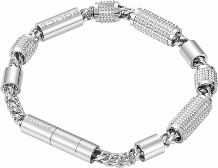 Image du produit Police StylovÃ½ ocelovÃ½ nÃ¡ramek Urban Rebel PEAGB0001116 (20 cm, Acier inoxydable)