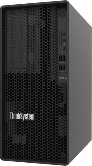 Produktbild Lenovo ThinkSystem ST50 V2 7D8K - Server - tower - 5U - 1-way - 1 x Xeon E-2324G / 3.1 GHz - RAM 8 G