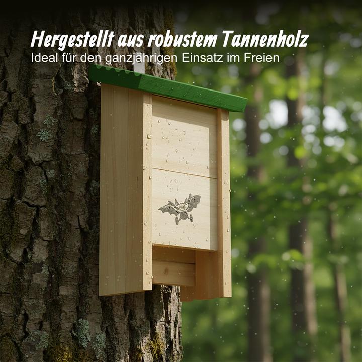 Produktbild Relaxdays 4x Fledermauskasten