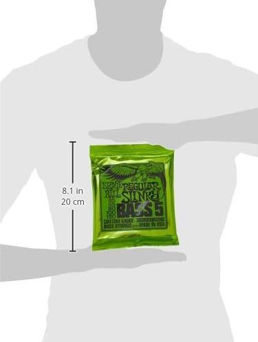 Actual product image Ernie Ball Regular Slinky 5-String (5x, Electric bass, 0.13")