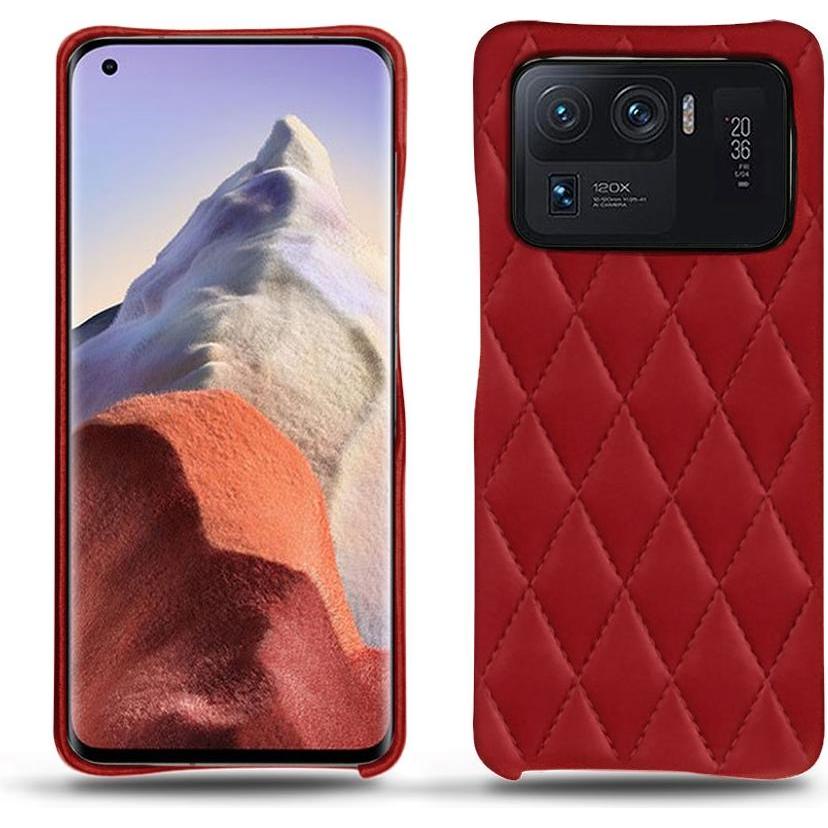 Noreve Lederschutzhülle (Xiaomi Mi 11 Ultra), Smartphone Hülle, Rot