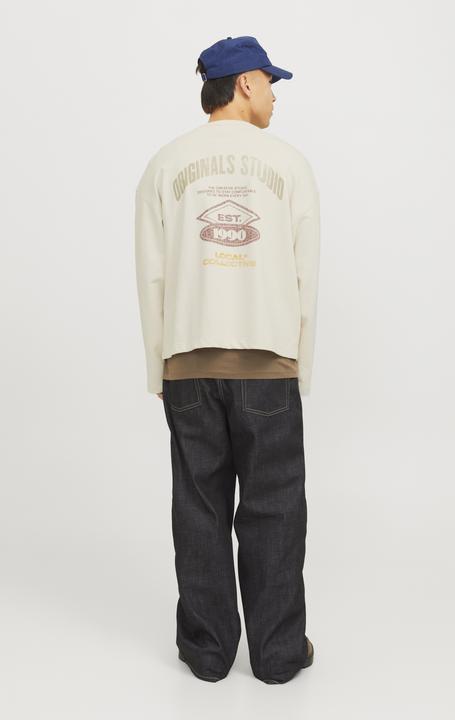 Produktbild Jack & Jones Jorretiro Back Sweat Crew Neck Se25 Ln (XL)