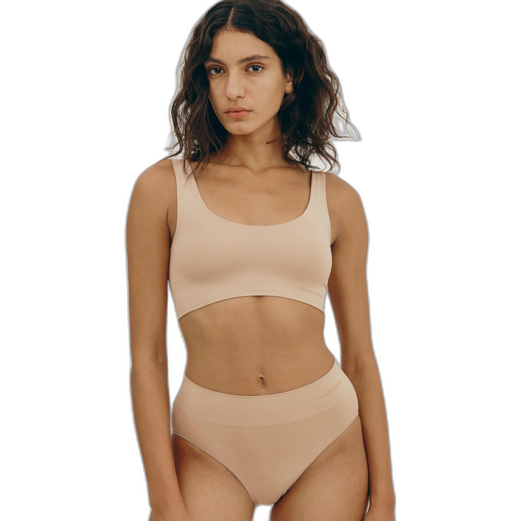 Thumbnail - Organic, BH, damen-port-bh baic mooth, Braun, (S)