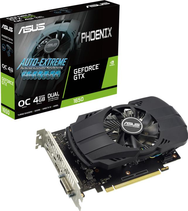 Produktbild ASUS Phoenix GeForce GTX 1650 EVO OC Edition (4 GB)