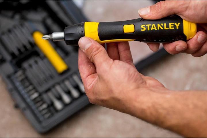 Productafbeelding Stanley Pistoolratelset met draaikoppeling handvat 40 stuks (Gleuf, Phillipps kruissleuf (PH), TX)