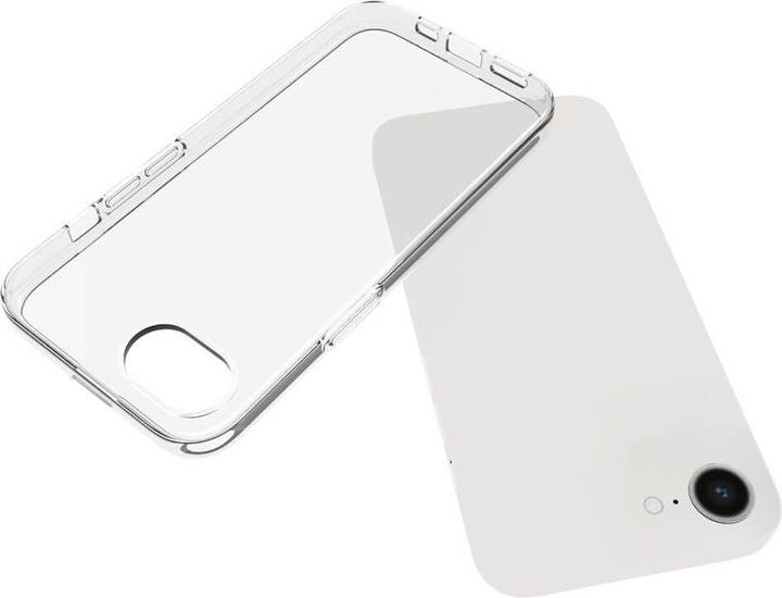 Produktbild Cover-Discount iPhone 17e / 16e - Silikon Gummi Case transparent (Apple iPhone 16e, Apple iPhone 17e)