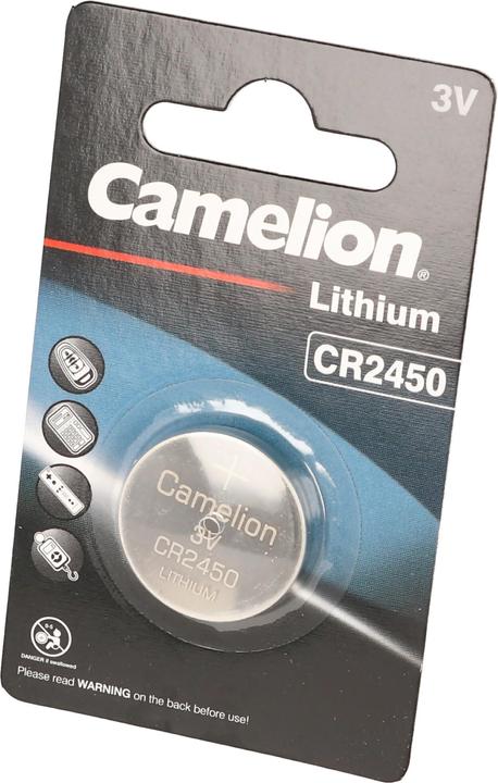 Productafbeelding Camelion CR2450-BP1 - Einwegbatterie - CR2450 - Lithium - 3 V - 1 Stück(e) - Knopf/Münze (1 Pcs., CR2450, 550 mAh)