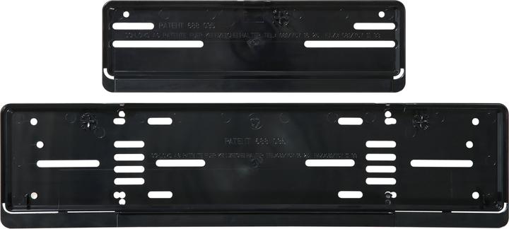 Produktbild Miocar Nummernrahmen Set (Front + Heck, Langformat)