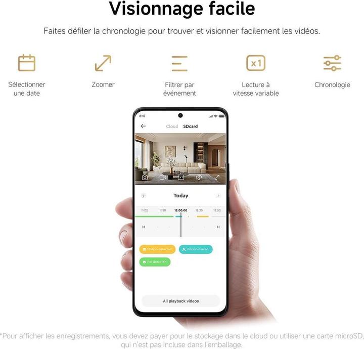Immagine prodotto Xiaomi Telecamera intelligente C201 (1920 x 1080 Pixels)