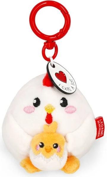 Actual product image Legami Plüsch-Schlüsselanhänger - Super Soft! - Tiny - Hen