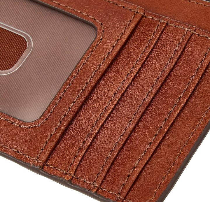 Actual product image Fossil Logan wallet RFID leather 11 cm