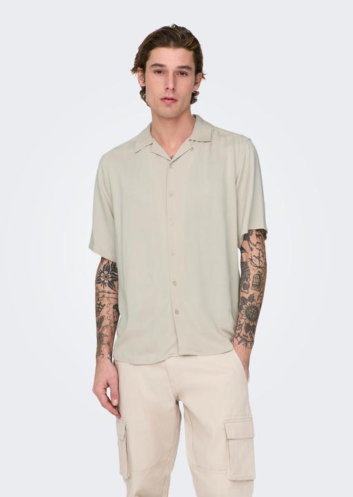 Produktbild Only & Sons Einfarbiges Kurzarmhemd (XXL)