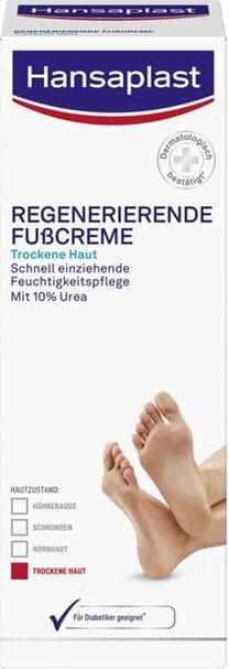 Actual product image Hansaplast Regenerierende Fusscreme mit 10% Urea (Foot cream & foot gel, 100 ml)
