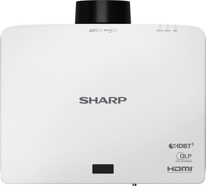 Produktbild NEC Sharp P601Q Projektor LASER 4KUHD 6000lm mot. zoom, shift (UHD, 6000 lm, 1.25 - 2:1)