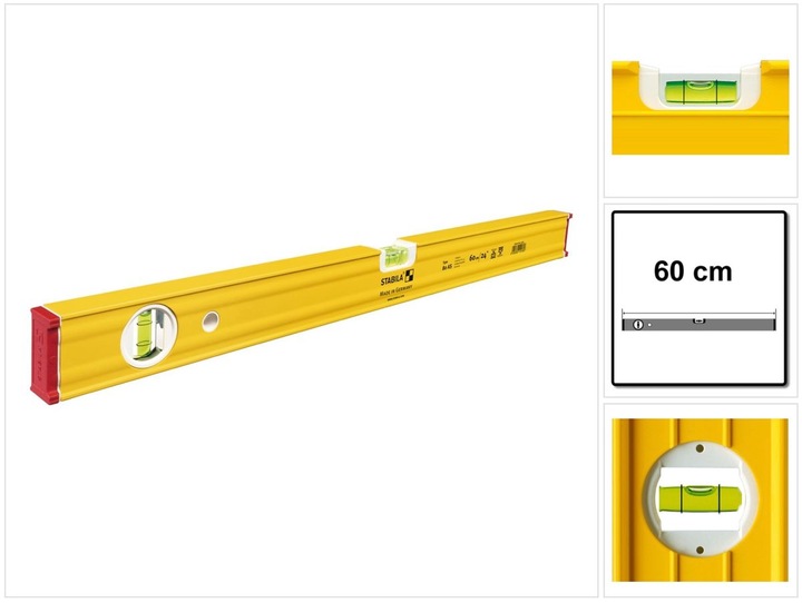 Image du produit Stabila Niveau à bulle Type 80 AS (60 cm)