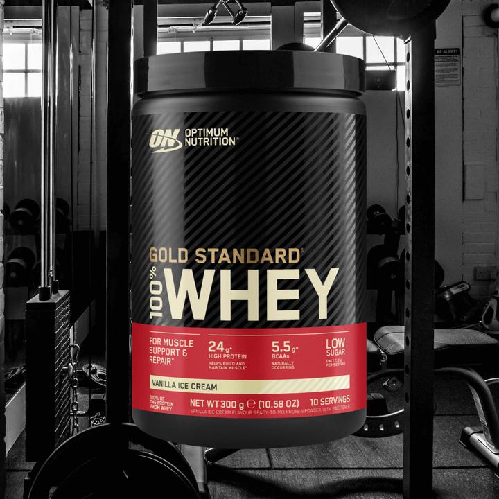 Produktbild Optimum Nutrition 100% Whey Gold Standard (Vanilla Ice Cream, 1 Stk., 300 g)