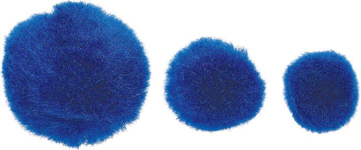 Actual product image Colorations Colourings - Pom Pomps Blue, 100 pieces.