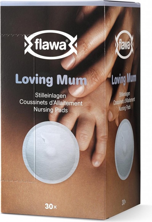 Actual product image Flawa Loving Mum Nursing Pads (30 x)