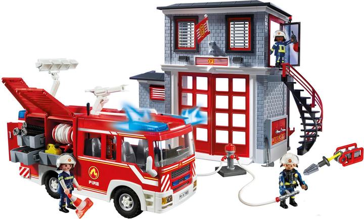 Actual product image Playmobil Fire brigade mega set (71603, Playmobil City Action)